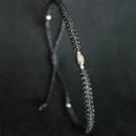 Vyriška macrame pinta apyrankė "What If"